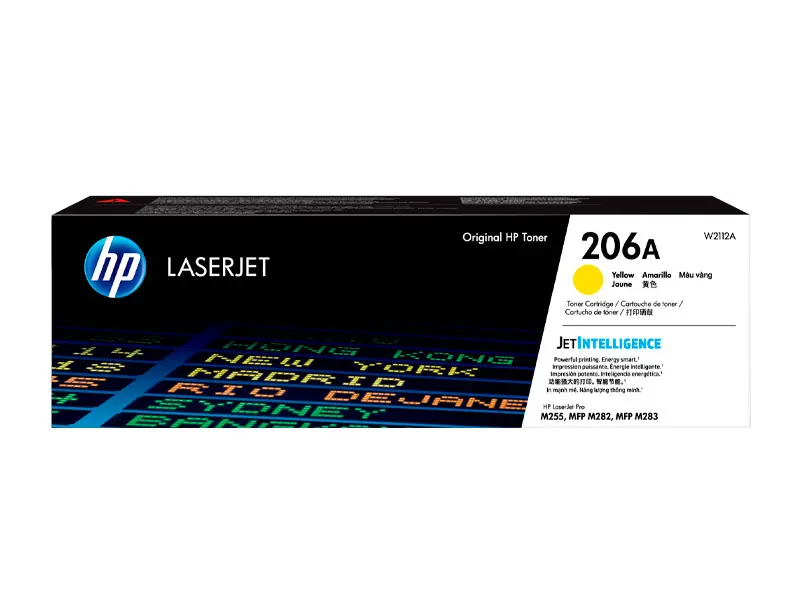 TONER HP 206A (W2112A) YELLOW LASERJET M283FDW