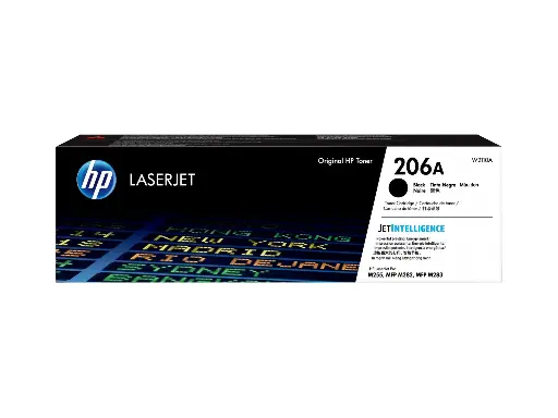 TONER HP 206A (W2110A) NEGRO LASERJET M255/M283