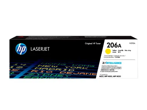 TONER HP 206A (W2112A) YELLOW LASERJET M283FDW